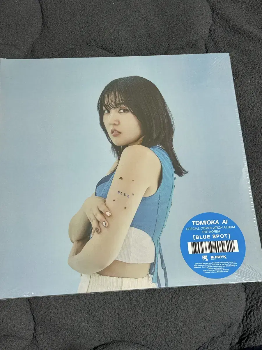 토미오카 아이 Ai Tomioka  BLUE SPOT lp 미개봉 새상품